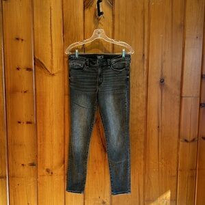 Abercrombie & Fitch Women’s Harper Low Rise Ankle Black Jeans Size 28/6R